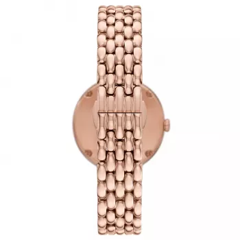 ARMANI dames AR11462 quartz analoog horloge 32 mm RVS zilver