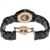 ARMANI dameshorloge AR1412 quartz chronograaf 35mm zwart keramiek