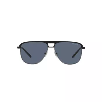 ARNETTE AN3082-733-55 heren rechthoekige zonnebril mat zwart grijs 57mm