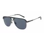 ARNETTE AN3082-733-55 heren rechthoekige zonnebril mat zwart grijs 57mm