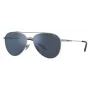 ARNETTE AN3085-736-55 rechthoekige zonnebril mat zwart donkergrijs 58mm heren