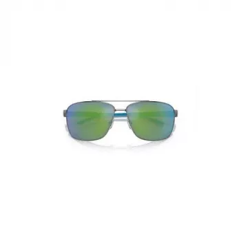 ARNETTE AN3089-745-8N Heren rechthoek zonnebril mat zwart donkergrijs 65mm