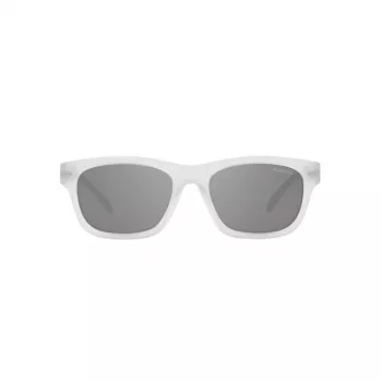 ARNETTE AN4284-27616G heren rechthoekige zonnebril matzwart grijs gespiegeld 54/18/145 mm