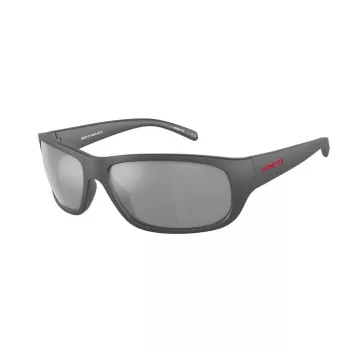 ARNETTE AN4290-28706G heren rechthoekige zonnebril mat zwart grijs