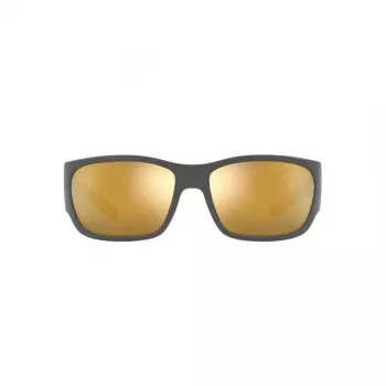 ARNETTE AN4324-28775A unisex zonnebril, mat zwart montuur, grijze glazen, 61 mm