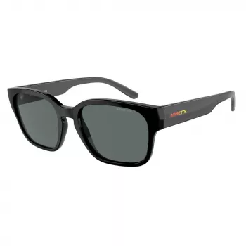 ARNETTE AN4325-291081 heren polarized zonnebril, mat zwart montuur, grijze glazen, 53/21/145 mm