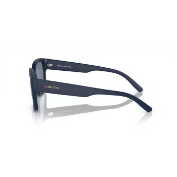 ARNETTE AN432527592V5 unisex zonnebril - mat zwart montuur, donkergrijze gepolariseerde glazen, 54/19/145 mm