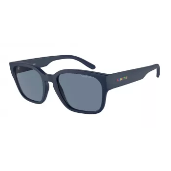 ARNETTE AN432527592V5 unisex zonnebril - mat zwart montuur, donkergrijze gepolariseerde glazen, 54/19/145 mm