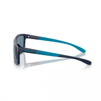 ARNETTE AN4328U27622V heren zonnebril mat zwart donkergrijs zilver gespiegeld 58mm