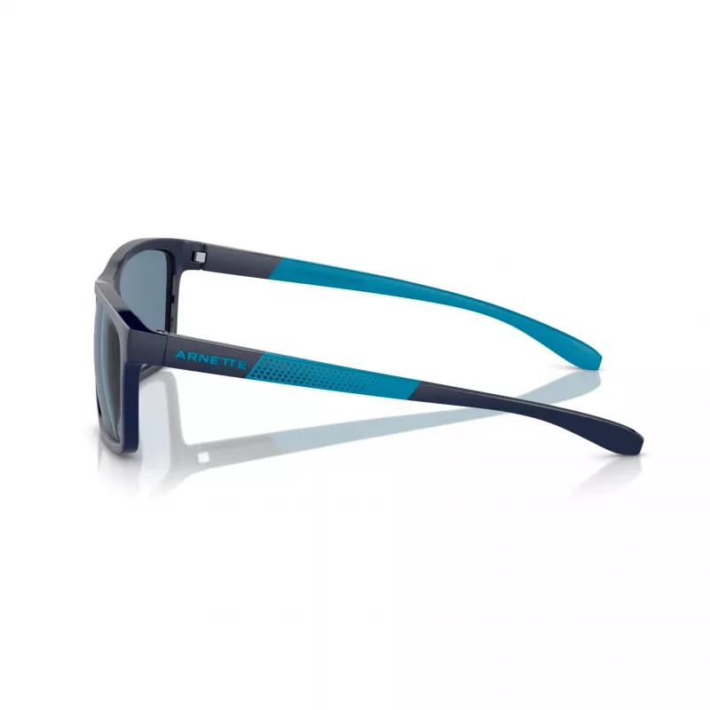 ARNETTE AN4328U27622V heren zonnebril mat zwart donkergrijs zilver gespiegeld 58mm
