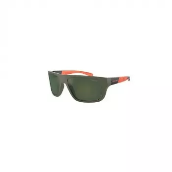 ARNETTE AN4330-28546R heren gepolariseerde zonnebril, mat zwart, grijze glazen, 63 mm