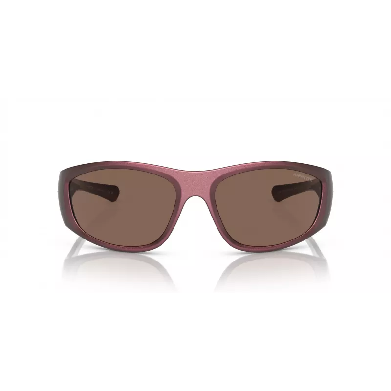 ARNETTE AN4331-292773 heren rechthoekige zonnebril mat zwart donkergrijs 64mm