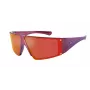 ARNETTE AN4332-29206Q unisex zonnebril mat zwart grijs spiegel 69mm