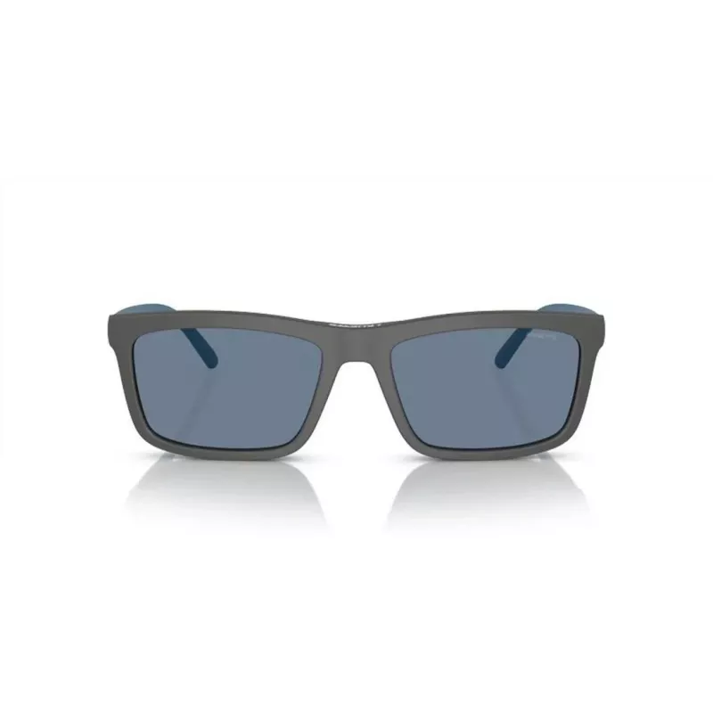 ARNETTE AN4333-29301W heren zonnebril mat zwart grijs spiegel 55 mm