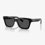 ARNETTE AN4334-121487 heren zonnebril, mat zwart montuur, grijze glazen, 64 mm