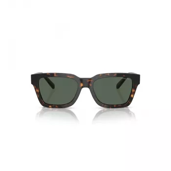 ARNETTE AN4334-122271 heren rechthoekige zonnebril mat zwart montuur donkergrijs spiegel zilver glazen 64/18/130 mm