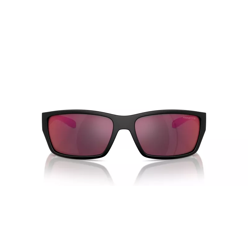 ARNETTE AN4336-27536Q heren zonnebril mat zwart rechthoekig 61mm