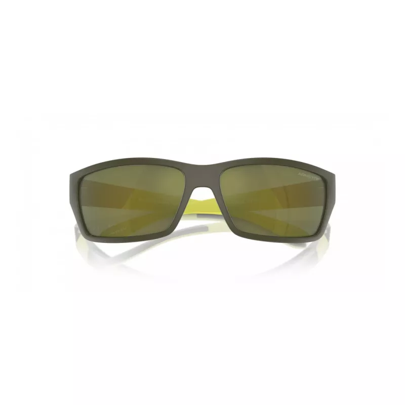 ARNETTE AN4336-28546R herenzonnebril, mat zwart, met donkergrijze polycarbonaatglazen