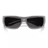 ARNETTE AN4345-296187 heren rechthoekige zonnebril mat zwart grijs 62mm