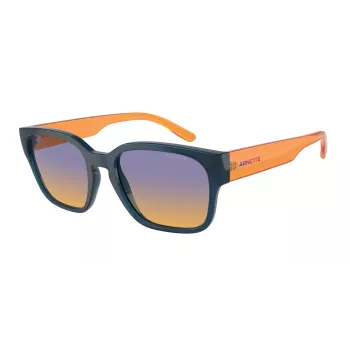 ARNETTE Fastball AN4325-29012H unisex rechthoek zonnebril mat zwart 54mm