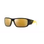 ARNETTE heren rechthoekige zonnebril AN429728085A6 64/16/125 mm mat zwart
