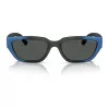 ARNETTE herenzonnebril AN4350-297587 mat zwart donkergrijs 55mm