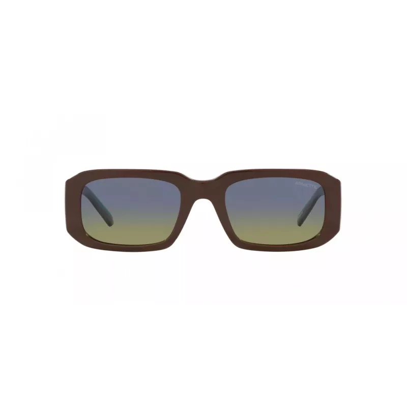 ARNETTE unisex zonnebril AN431812382W5 mat zwart dark grey mirror silver 53mm