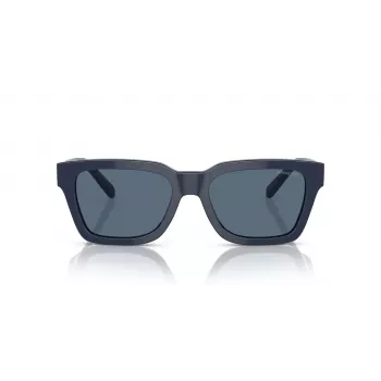 ARNETTE unisex zonnebril AN4334-122180 mat zwart montuur grijs gespiegelde zilveren glazen 53mm