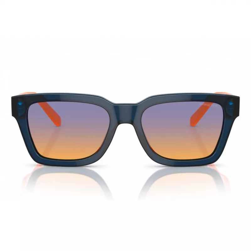 ARNETTE unisex zonnebril AN4334-12422H mat zwart rechthoekig gepolariseerd 53mm