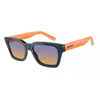 ARNETTE unisex zonnebril AN4334-12422H mat zwart rechthoekig gepolariseerd 53mm