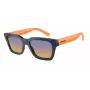 ARNETTE unisex zonnebril AN4334-12422H mat zwart rechthoekig gepolariseerd 53mm