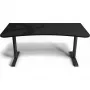 AROZZI Arena gaming bureau Gunmetal - donkergrijs 160x82cm