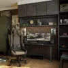 Arozzi Arena Large gaming bureau – Forest Green (verstelbare hoogte, microvezel muismat)