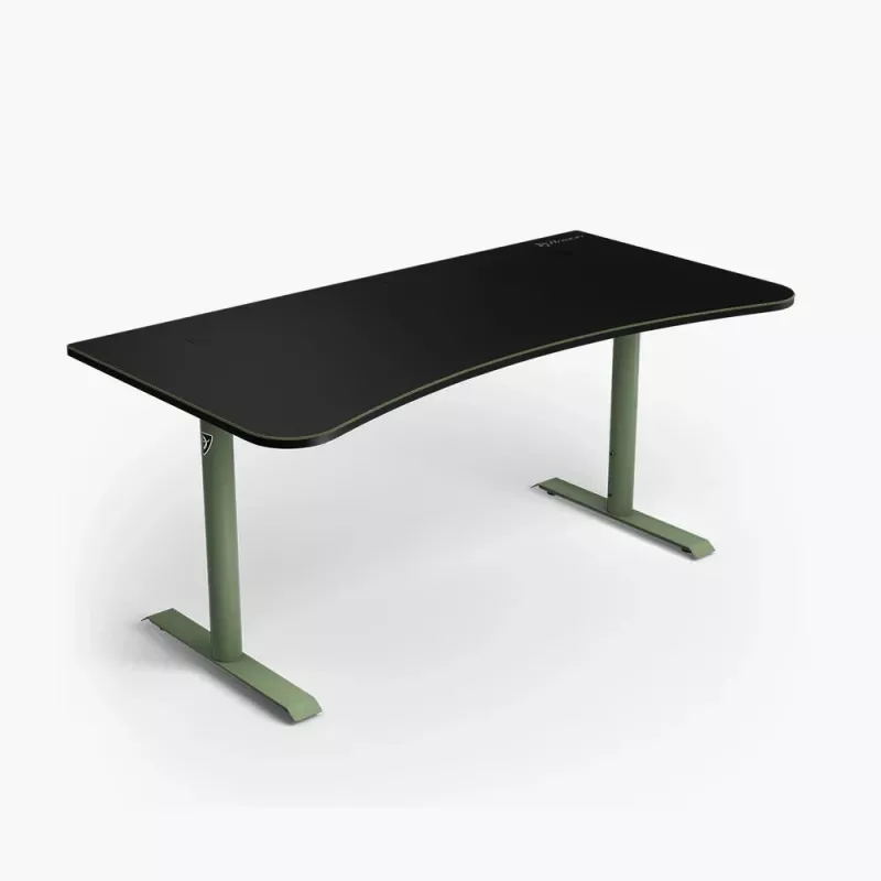 Arozzi Arena Large gaming bureau – Forest Green (verstelbare hoogte, microvezel muismat)