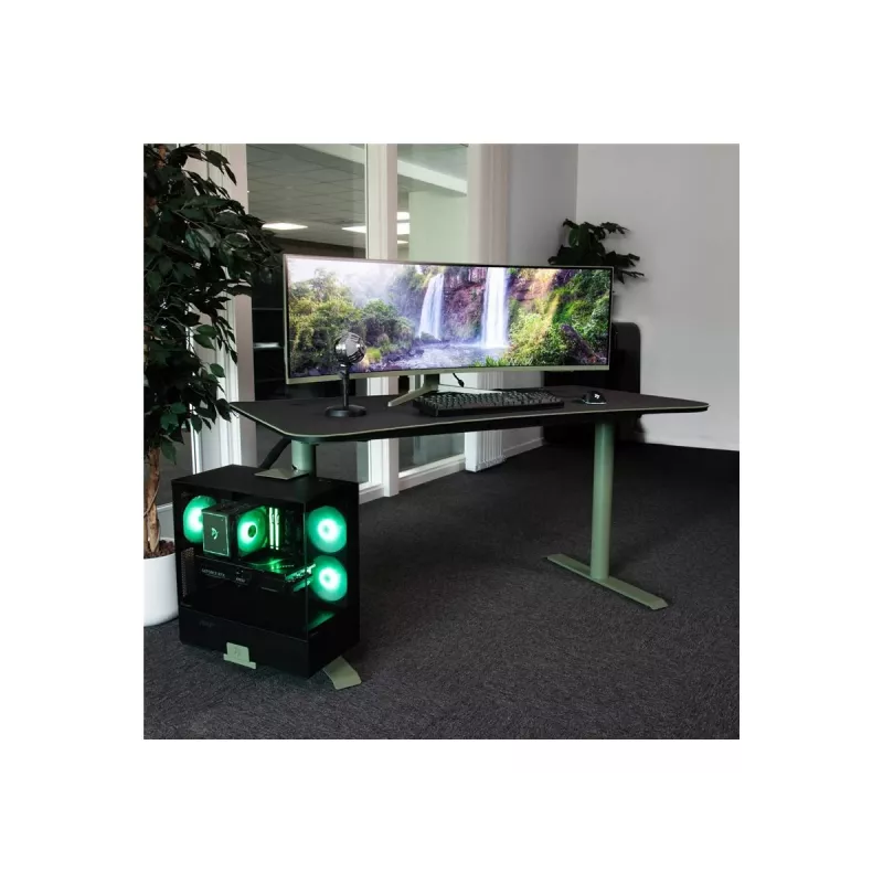 Arozzi Arena Medium ARENA-MEDIUM-FST gamingtafel, 140 × 75,5 cm, Forest Green