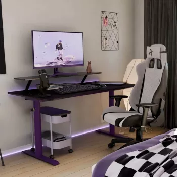 Arozzi Arena Medium gaming bureau – paars