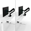 Arozzi Arena Nordico elektrisch zit-sta bureau met dubbele motor, wit