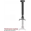 ART P-108 2-in-1 plafond-/wand-projectorhouder, universeel, 15 kg, Zilver