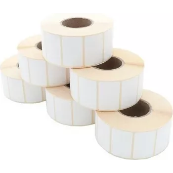 ARTDEV direct-thermo-etiket rol 40 x 25mm, 100mm roldiameter, 40mm kern, 1650 etiketten per rol
