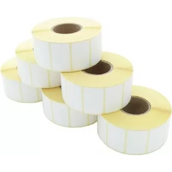 ARTDEV etikettenrol - thermisch direct 40 x 25mm D100mm kern 40mm 1650 etiketten/rol - etiketten/etiketbanden