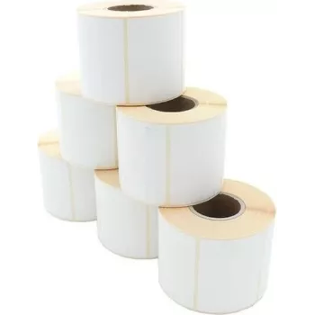 ARTDEV thermische directe etikettenrol 70 x 52mm, D100mm, kern 40, 750 etiketten/rol