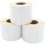 ARTDEV thermotransfer-etiket rol 70 x 25mm, 93mm buitendiameter, 40mm kern, 1500 etiketten per rol, wit papier, permanent hechtend, mat