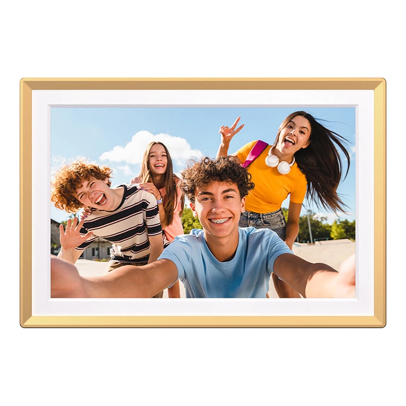 ARZOPA D14 Golden Digitale fotolijst 14,1 inch Goud