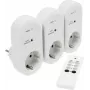 AS Schwabe 24080 draadloze stopcontactenset voor binnen 2300 W 3-delig wit