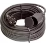 AS SCHWABE 60383 verlengkabel 10 m H05VV-F 3G1.5 Schuko zwart