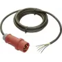 AS SCHWABE 70970 Schuko naar open uiteinde stroomkabel H05VV-F 3G1.5 5m zwart