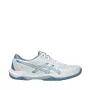 ASICS heren GEL-ROCKET 12 zaalschoenen wit/deep ocean maat 44 (1071A116)