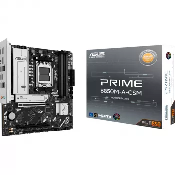 ASUS Prime B850M-A-CSM Micro-ATX moederbord Socket AM5 AMD B850 Chipset