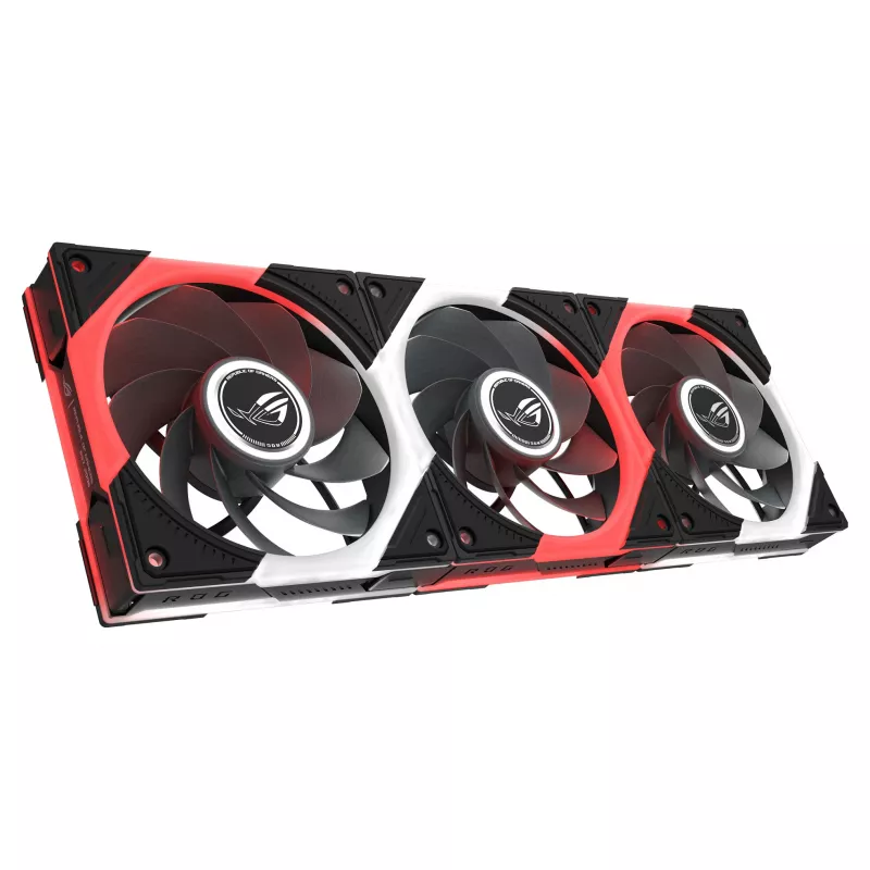 ASUS ROG Eurux GR120 ARGB reverse-fan Black Edition, 120mm driepack