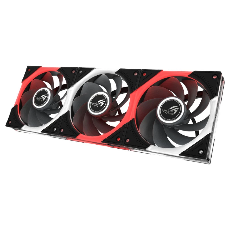 ASUS ROG Eurux GR120 ARGB reverse-fan Black Edition, 120mm driepack